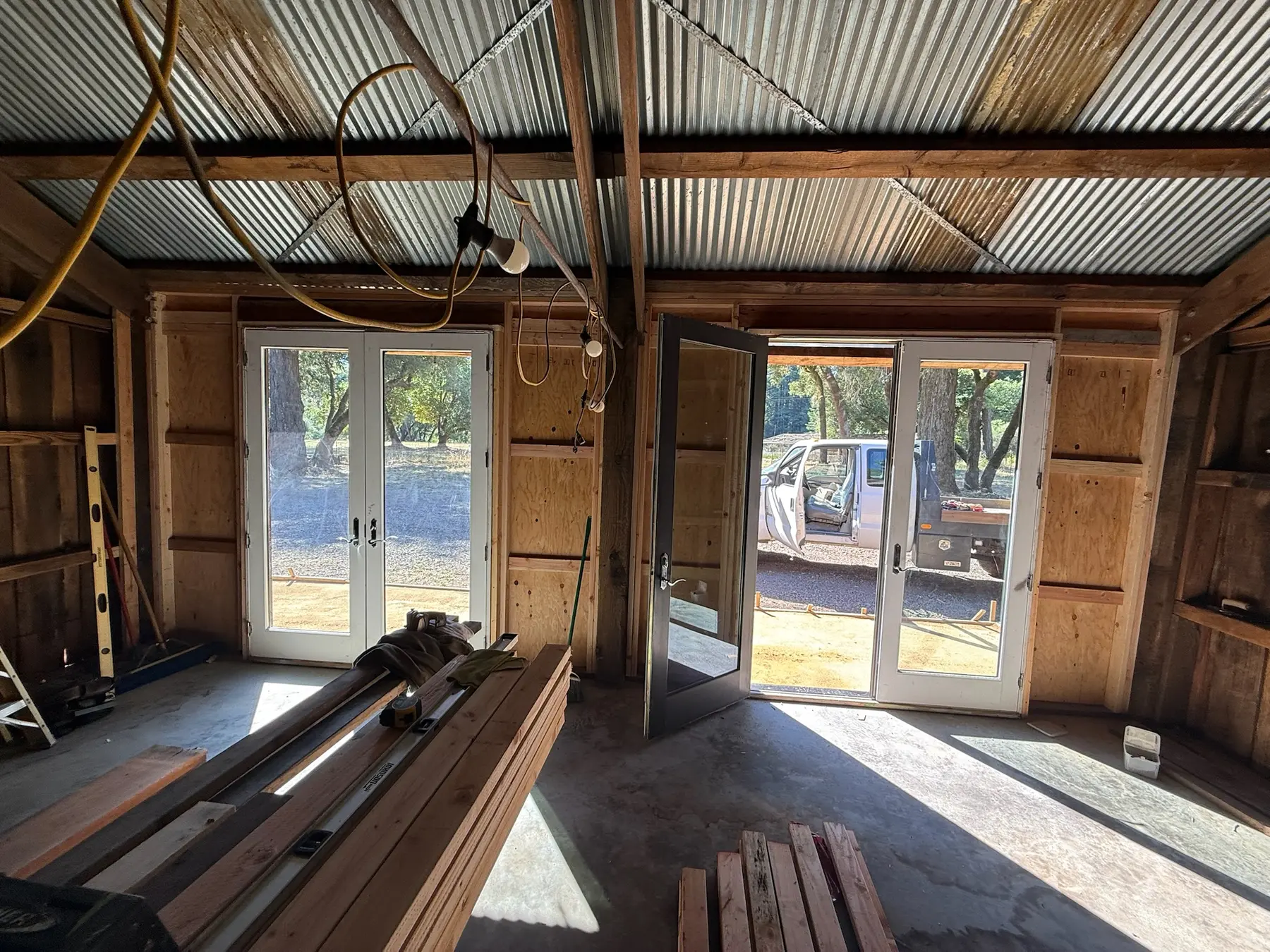 Poleeko Unit 2 interior ready for its final wall finish